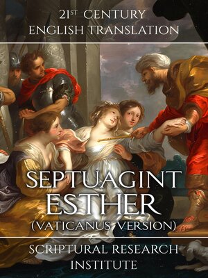 cover image of Septuagint--Esther (Vaticanus Version)